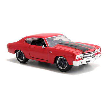 1:24 FAST AND FURIOUS 1970 CHEVY CHEVELLE SS RED